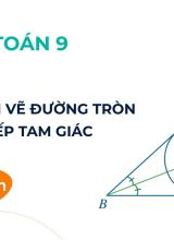 Hướng dẫn vẽ đường tròn nội tiếp tam giác - Toán 9  -  Hoc10